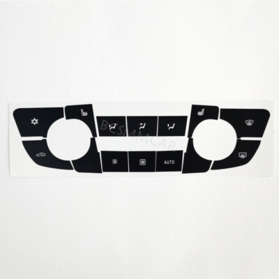 Fit for Buick Regal 2008-2013 Interior A/C Control Panel Button Rotary Sticker
