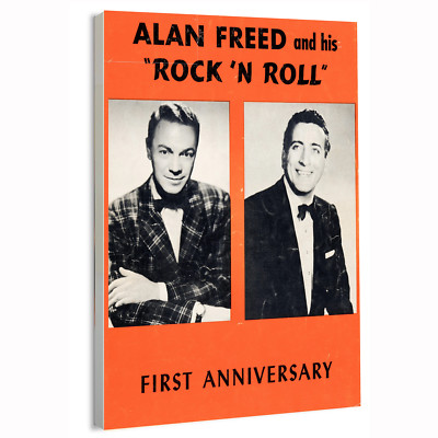 1955 ALAN FREED AND HIS ROCK N' ROLL Movie Poster or Canvas Home Decor Art Print