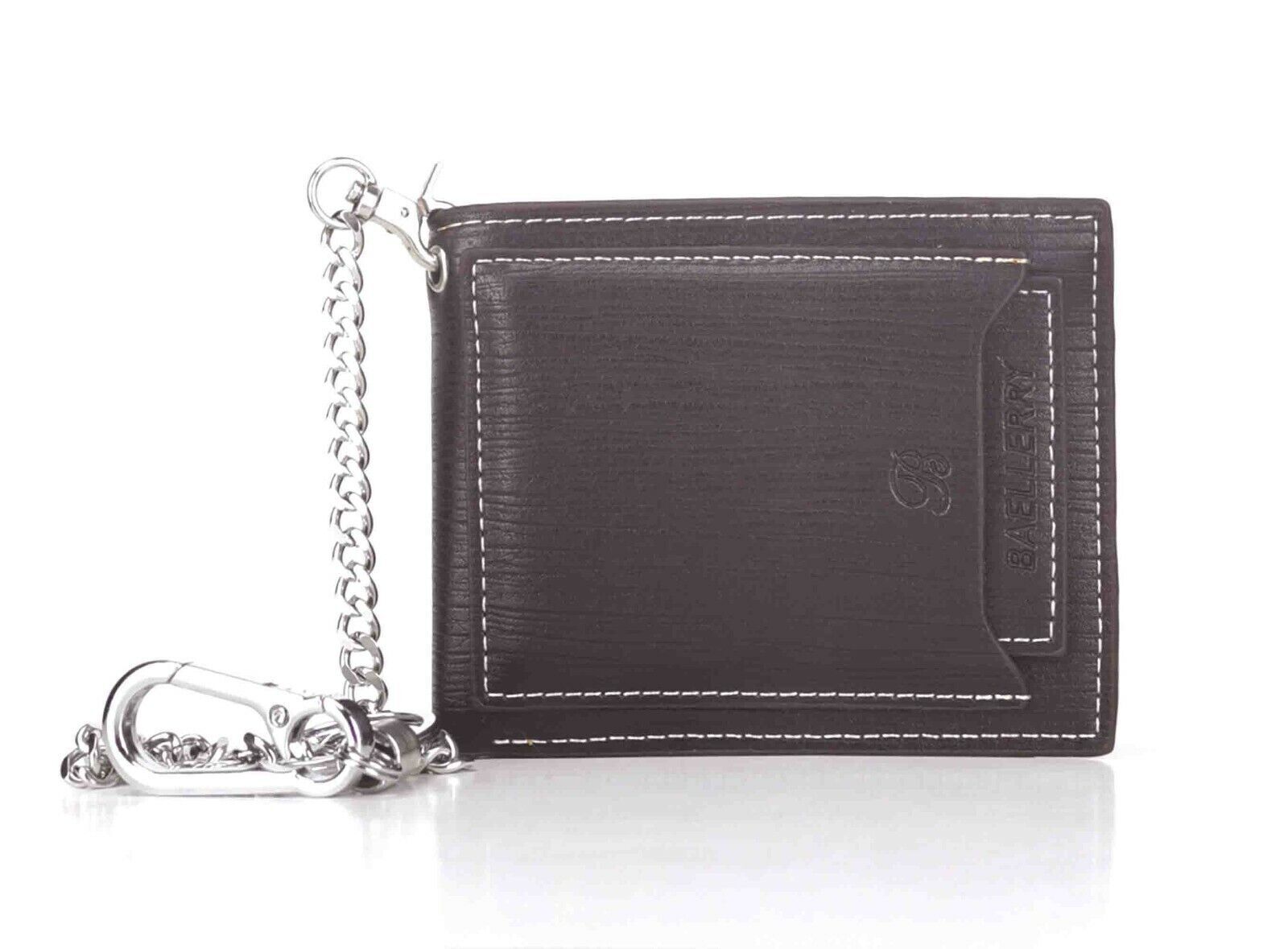 Fashion Men's Bifold Leather Wallet ID Credit Card Holder Billfold Purse Clutch