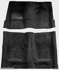 ACC 74-75 CAMARO FIREBIRD BLACK AUTOMATIC MOLDED CARPET w/ PADDING - NO TAIL