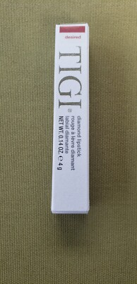 TIGI Cosmetics DESIRED Diamond Lipstick For Women Longwearing 0.14oz