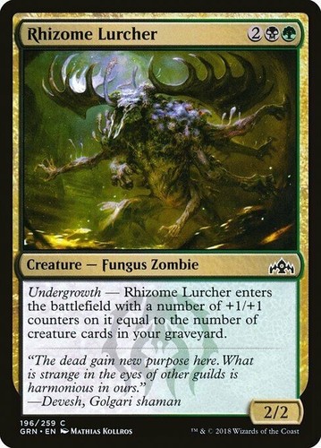 RHIZOME LURCHER X 4 N/M GUILDS OF RAVNICA MAGIC THE GATHERING - 第 1/1 張圖片