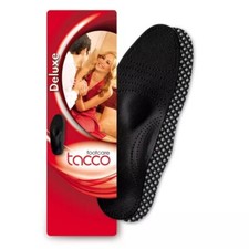 TACCO Deluxe Orthotic Insoles For Women Black Color 1 Pair
