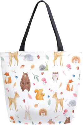 Cute Forests Animal Deer Squirrel Fox Bear Owl Hedgehog Extra Large Animals 