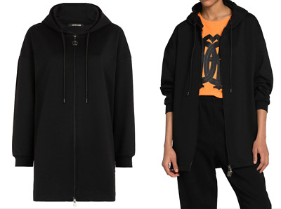ROBERTO CAVALLI HOODIE JACKE SWEATER SWEATSHIRT KAPUZEN-PULLOVER JACKET PULLI M