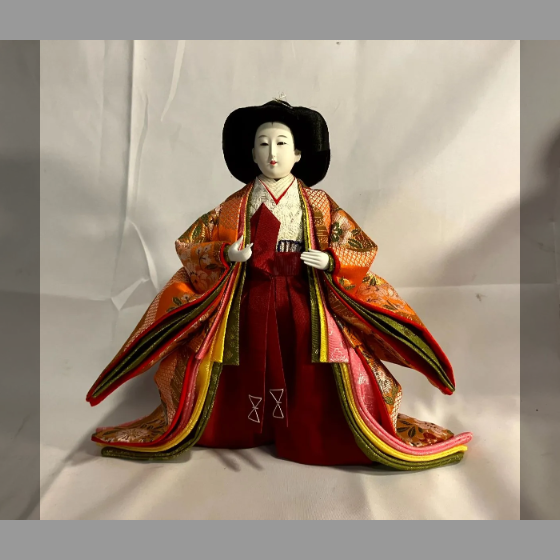 Vintage Japanese Traditional Hina Dolls Set 684 | eBay