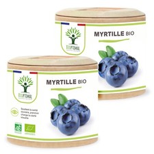 Myrtille Bio - Complément alimentaire - Fabriqué en France - 120 Gélules