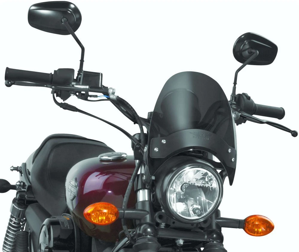 Flyscreen Windshield For Suzuki LS650 Boulevard S40 1986 2019 Dark