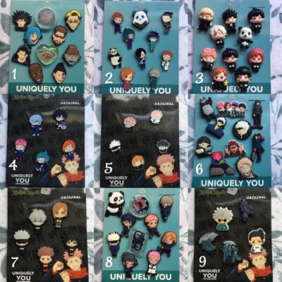 Handmade 5 10 pack Jujitsu Kaisen Anime Shoe charms Set | eBay