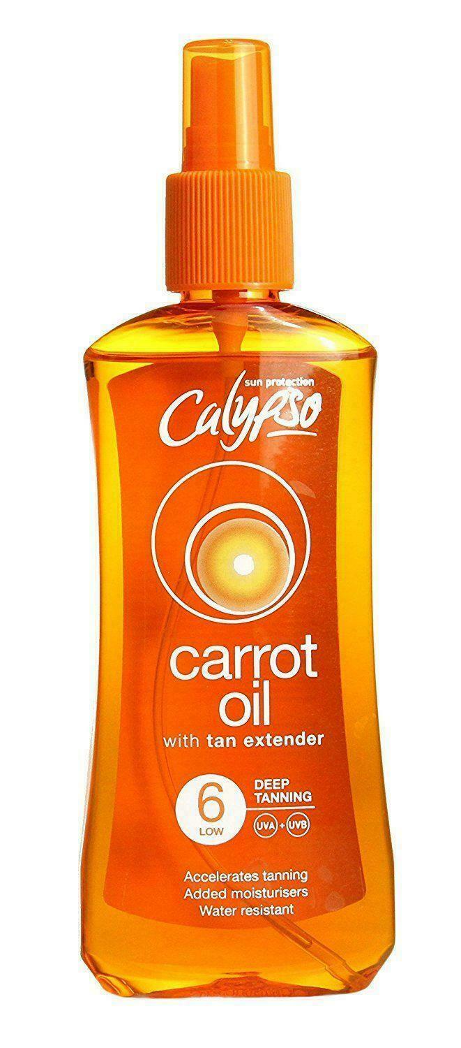 CALYPSO CARROT OIL SPRAY SPF 0/15 DEEP TAN SPRAY 2 /6/15/ AFTER SUN