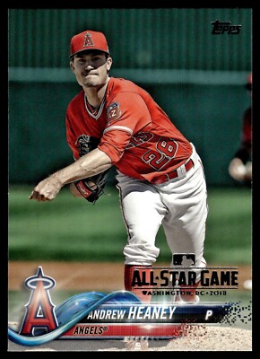 2018 Topps - Andrew Heaney #491 Angels All Star Game Stamp SP