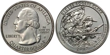2017-D George Rogers Clark Indiana Park NP ATB 25C Unc Quarter Denver mint NPD40