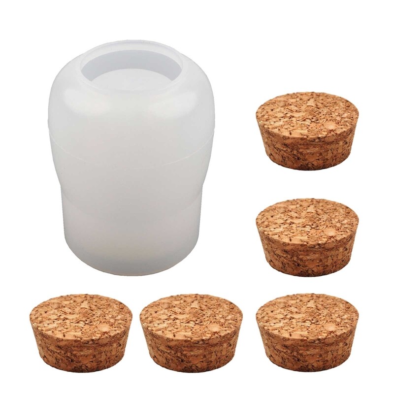 Silicone Jar Mold for Resin DIY Candy Storage Containers Craft