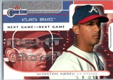 2001 Fleer Game Time #98 Winston Abreu #/2000