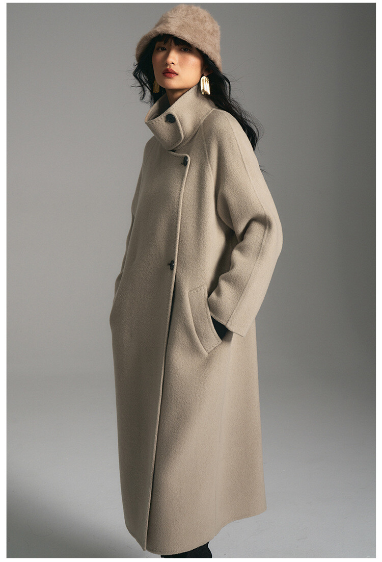ジャケット・アウター KBQUNQ Korean Wool Long Coat VCH0169 KBQUNQ Korean Wool Long Coat VCH0169