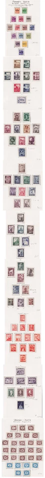 1945-1960  AUSTRIA COLLECTION  COMPLETE - PERFECT GUM  ISSUES 28 PAGES ALBUM - Image 2 of 3