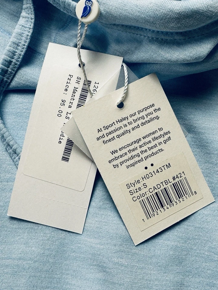 Camisa deportiva de golf de manga larga para mujer Haley talla S (B.89) Foto 4 de 4