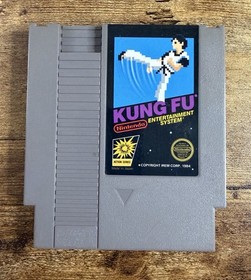 Kung Fu Nintendo NES Game - With Sleeve - Cleaned and Tested