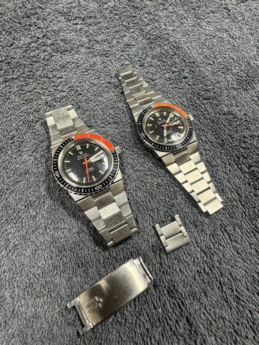 LOT OF TWO - Bulova Snorkel 666ft - Devil Diver Accutron