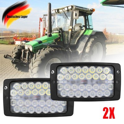 2x LED Arbeitsscheinwerfer für Deutz-Fahr Agrostar 4.68 4.71 4.78 4.61 6.08 6.61