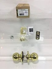 Copper Creek BK2020PB Ball Passage Door Knob, Polished Brass e14-21