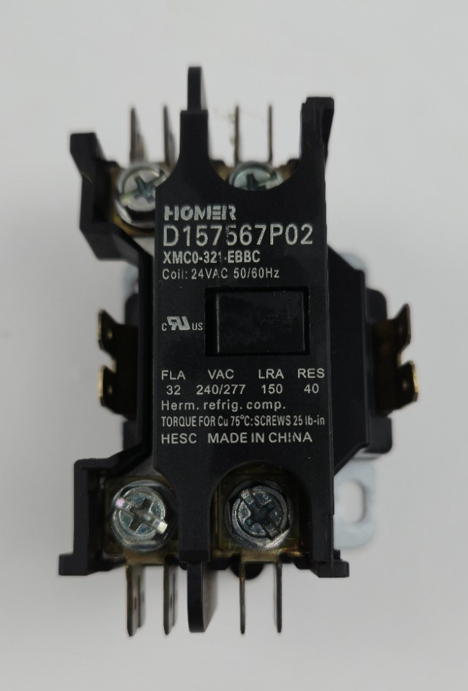 Trane Homer Contactor D157567P02 XMC0-321-EBBC SPw/Shunt 24V Coil 32FLA 40A RES