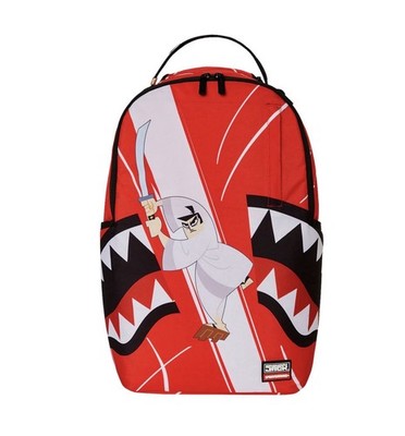 SPRAYGROUND SAMURAI JACK SHARK MOUTH SLICE BACKPACK B7328 NEW W/TAGS