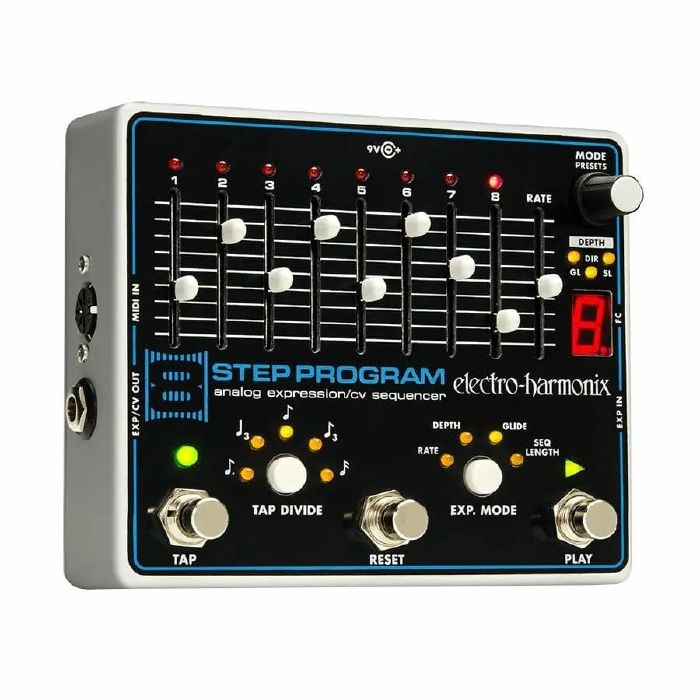 Electro-Harmonix 8-Step Program Analogue Expression/CV Sequencer Pedal