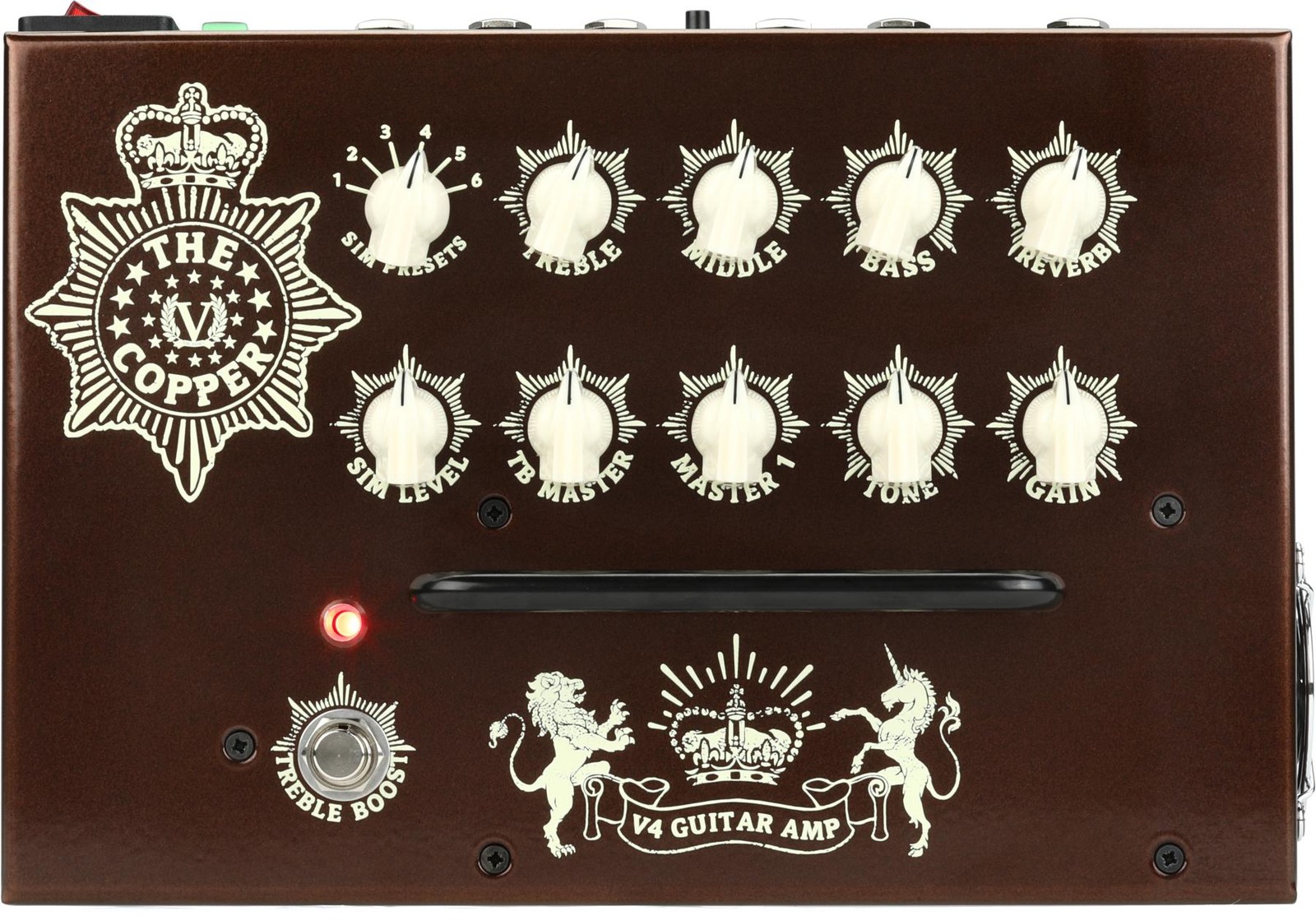 Victory Amplification V4 - Медная гибридная педаль гитарного усилителя