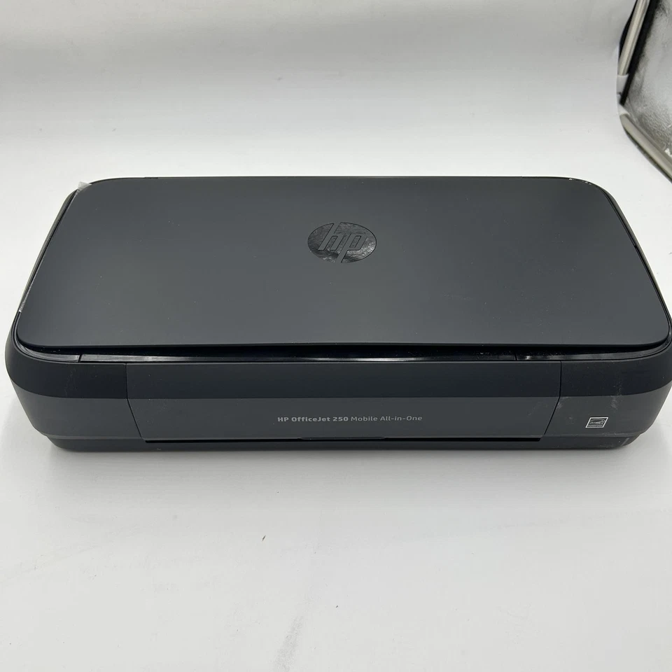 HP OfficeJet 250 Wireless Mobile All in One Printer, Scanner, Copier (Black) - Image 3 of 4