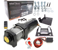 Treuil Électrique 12 V Avec Télécommande Max 1361 KG Treuil Tout Terrain