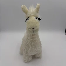 Mascot Factory Tina Llama 11“ Plush NICI White Stuffed Animal