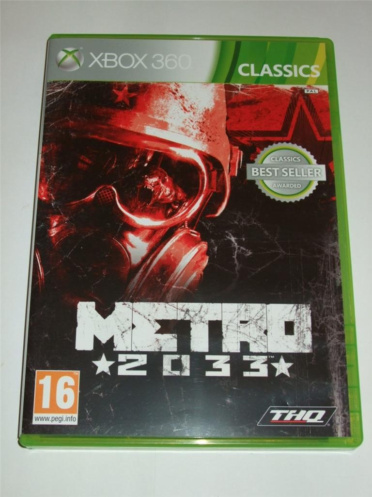 Metro 2033 for  Xbox 360 Classics  ""FREE UK  P&P""