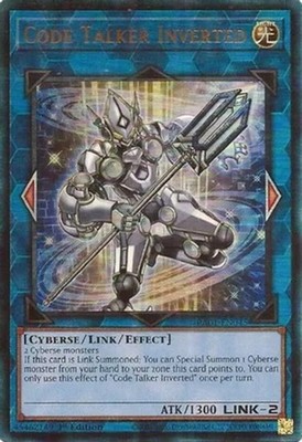 Code Talker Inverted - RA01-EN045 - Prismatic Ultimate Rare - 1st Edition NM Yug