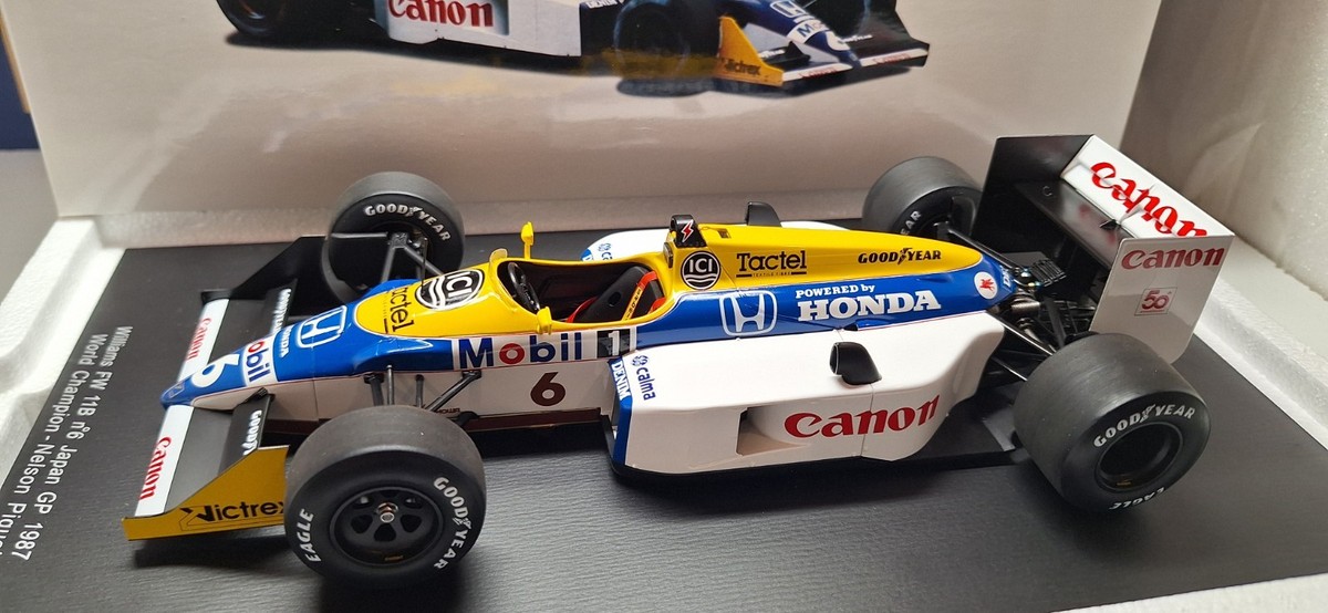 Spark 18S118 Williams Fw11b Japan 1987 World Champion
