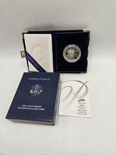 ? 2006-W $100 American Eagle 1 oz .9995 Platinum PROOF Statue of Liberty Coin 2599.99 per troy oz