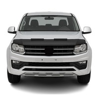 Haubenbra Steinschlagschutz Bonnet Bra FüR VW Amarok 2010-2021 Schwarz Halb