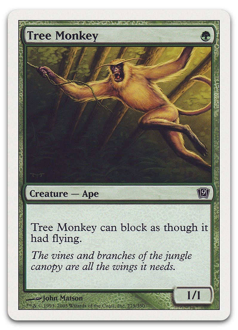 Tree Monkey #275 (LP) 9th Edition 9ED Magic MTG
