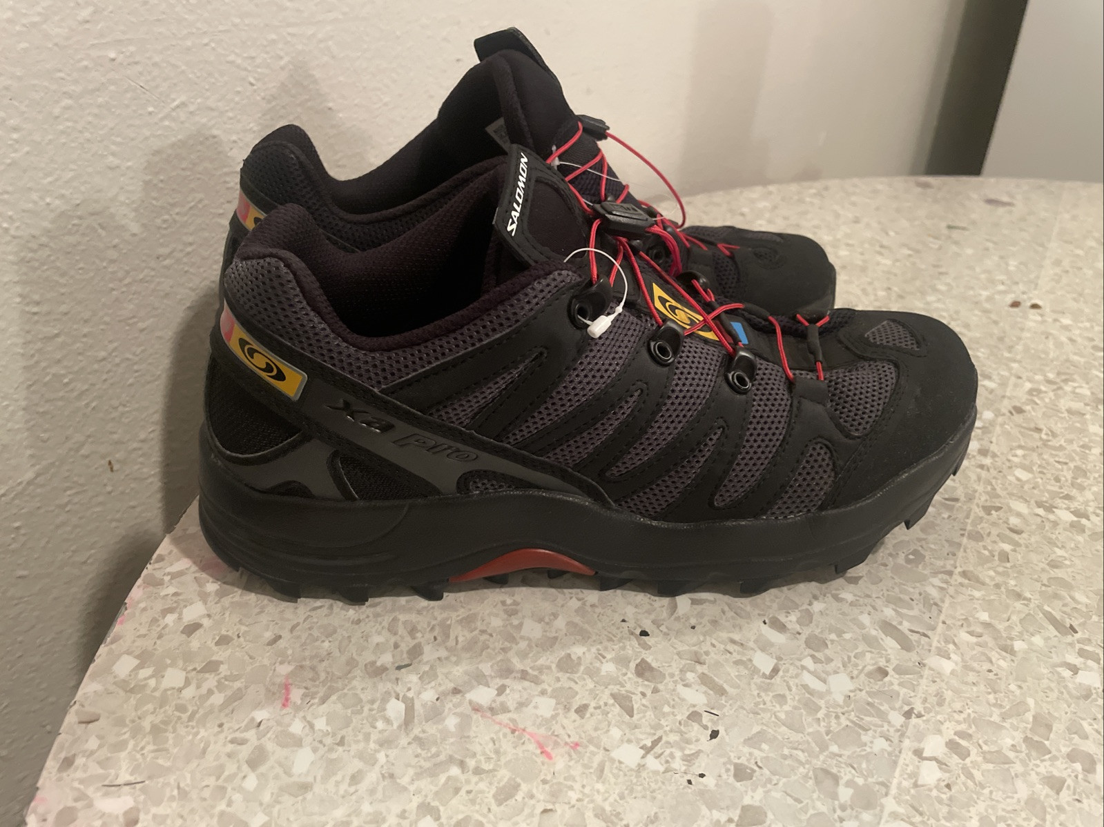 Scarpe da trail running Salomon donna nero grigio XA Pro Ortholite 413155 taglia W 10