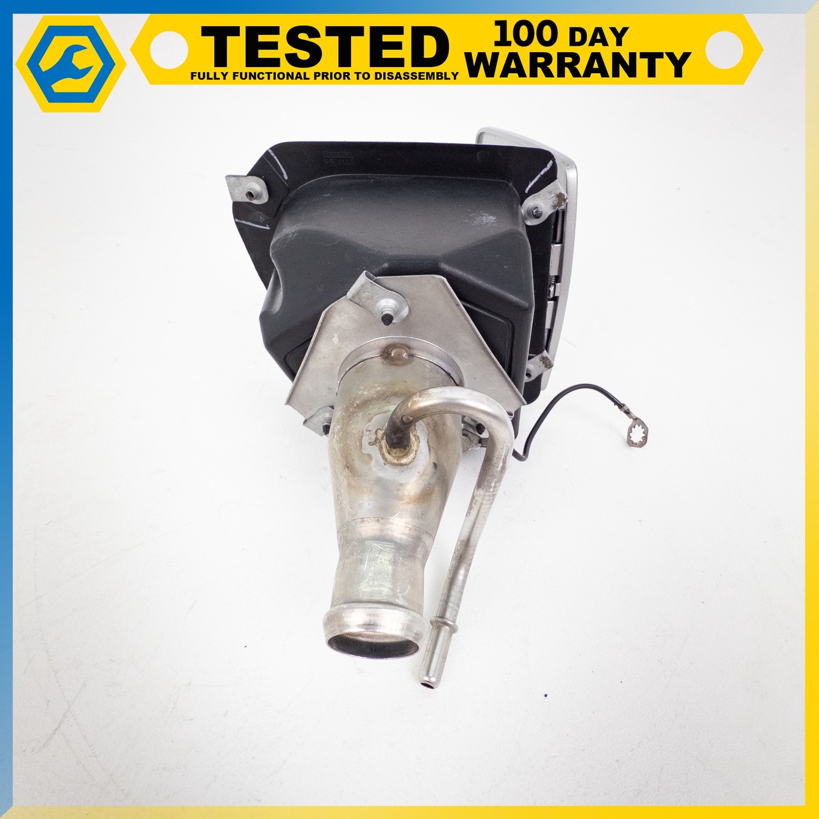 05-13 CHEVROLET CORVETTE C6 FUEL DOOR LID GAS TANK COVER LOCK ACTUATOR SILVER OE