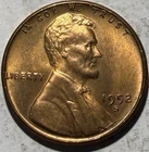 1952 S Lincoln Wheat Cent BU RD - 1912A