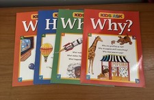 KIDS ASK Why? What? How? Who? / Publications Intl. Paperback Homeschool Lot Of 4