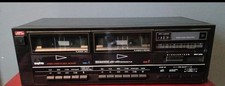 SANYO RD W41A Dual Stereo Cassette Deck Player Recorder Noise Reduction - WORKS
