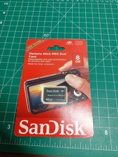 New SanDisk Stick Pro Duo 8GB Flash Card HD SDMSPD-8192-A11