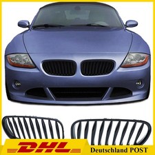 Einzelsteg Nieren Klavierschwarz Mopf Kühlergrill für BMW Z4 E85 E86 02-09 Stil