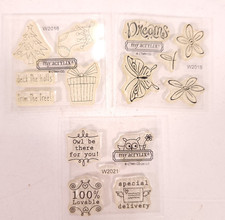 Choice Of Close To My Heart CTMH Acrylix Stamp Set 1 additional shipping
