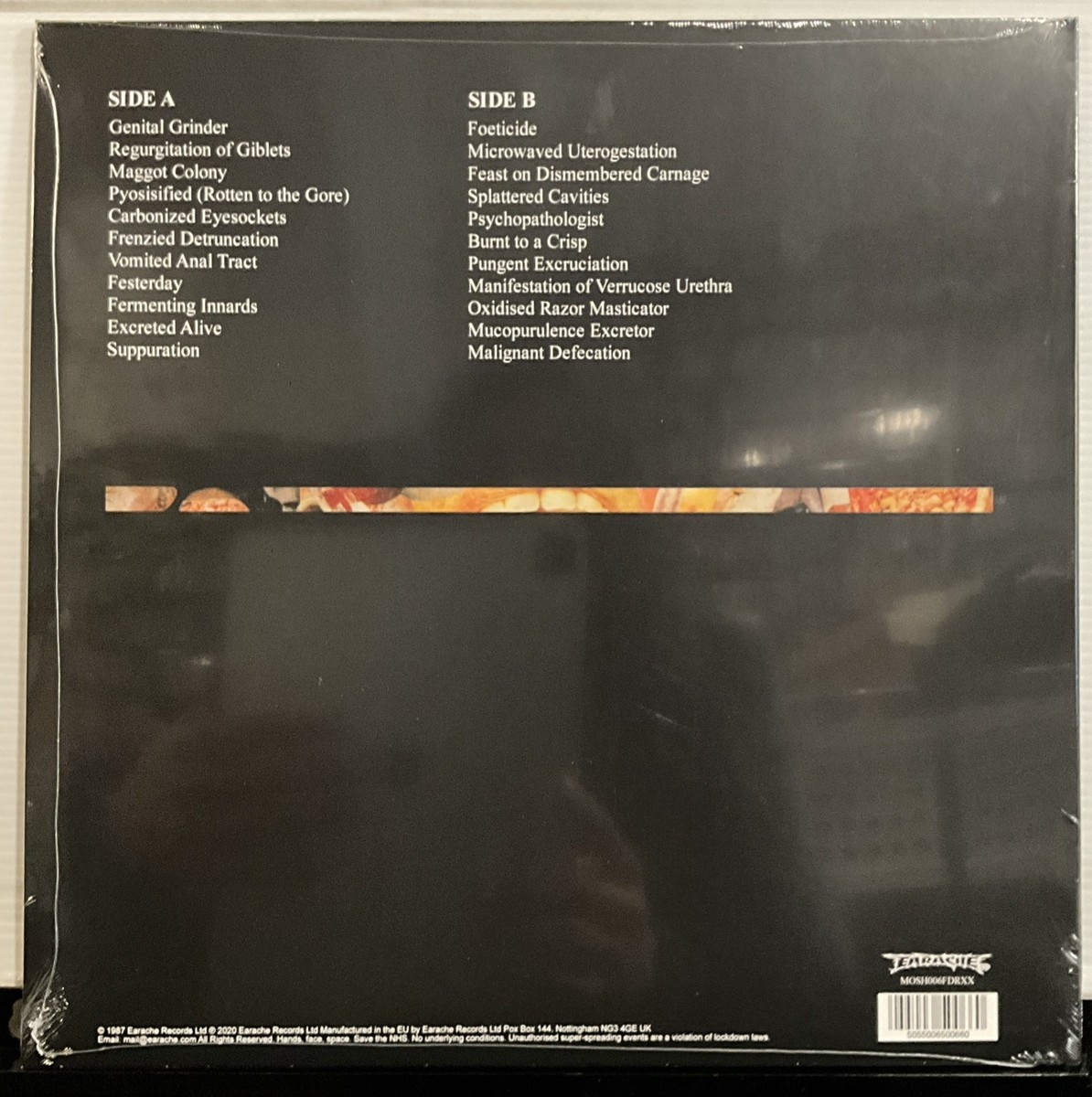 Carcass - Reek of Putrefaction LP 2021 Earache – MOSH006FDRXX