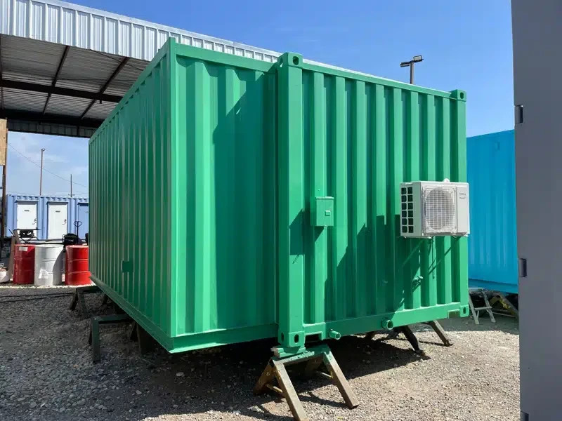 Shipping Container Home with 320 sq ft, 1 bed and a bump-out expanded. - Image 2