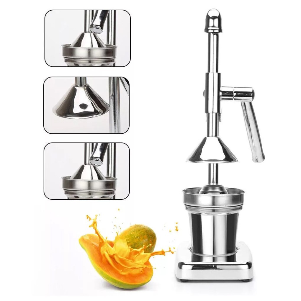 Commercial Manual Hand Press Orange Lemon Juicer Fruit Squeezer Press Machine *