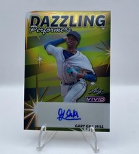 2024 Leaf Vivid Gary Gill Hill Dazzling Performers Auto Gold #7/10